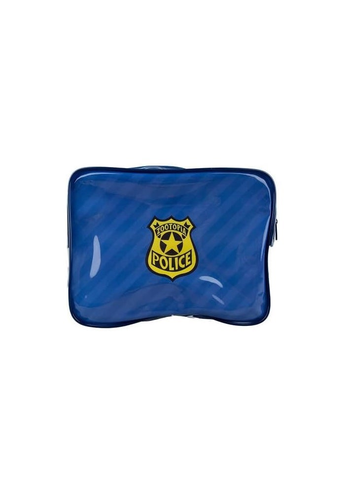 DAISO Zootopia Vinyl Pouch With Gusset - Blue - Image 2